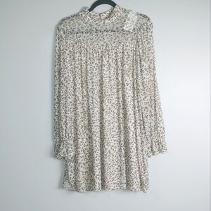 L NWT Sadie & Sage Boutique Animal Print Mini Dress